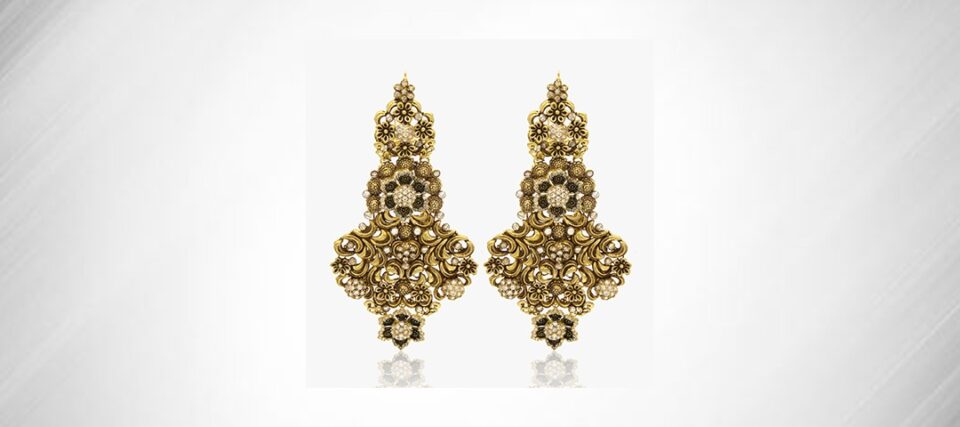 latest gold earrings design
